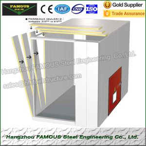 75mm Thick Thermal Insulated Sandwich Panels PU Wall System Use