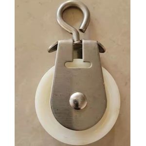 China Plastic And Stainless Steel Poultry Pulley For Drinking Line Feeding Line on sale