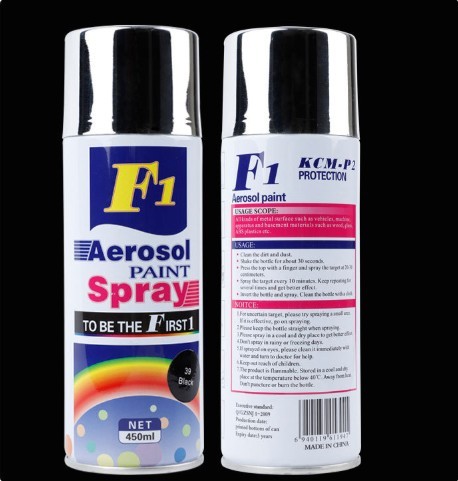 Buy Waterproof Chrome Effect F1 Acrylic Based Spray Paint at wholesale prices