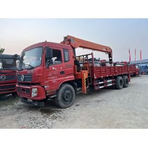 10 Ton Second Hand Crane 6x4 Dongfeng 240 Used Cranes For Sale