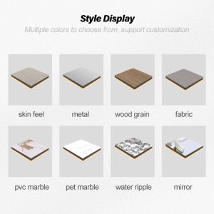 Hot Sale Bamboo Charcoal Wood Veneer Fire Retardant Panels Interior Decorative