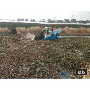 Self Propulsion 10M2 Body Pond Weed Harvester River Weed And Floating Cleaning
