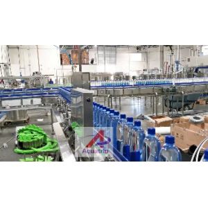 PET Bottled Water Filling Machine SUS304 Photoelectric Detection