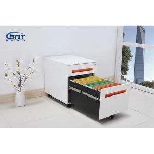 CBNT Metal Office Furniture Modern 3 Drawer Cabinet With Wheels