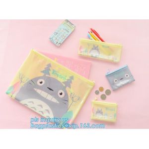 mesh net pouch for file folder, Promotion M square carrying PVC stationery file