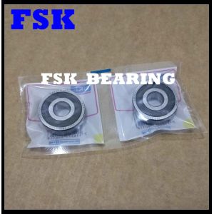6200ZZ , 6200-2RS Deep Groove Ball Bearing Motor Bearing Metal Shield / Rubber