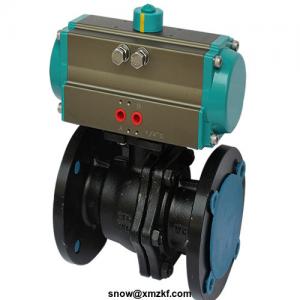 China Atex Certification Pneumatic Actuator Double Action And Spring Return on sale