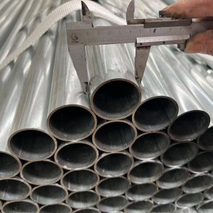 China ISO9001 Hot Selled Galvanized Steel Tube Hot Dipped DX51D Z40 Grade 5.8m 6m 12m Length For Industry on sale
