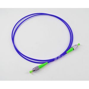 Steel Armoured Fiber Optical Patch Cord SC/FC/LC/ST Connectors Single Mode