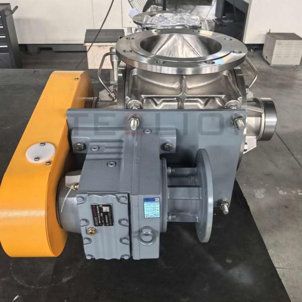 Stainless steel rotary valve used for pneumatic conveying of powder