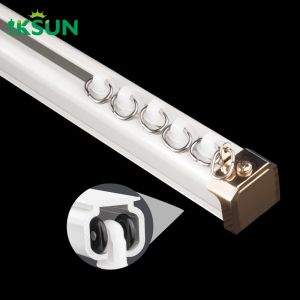 6063 Aluminium Curtain Rails Window Curtain Track Accessories