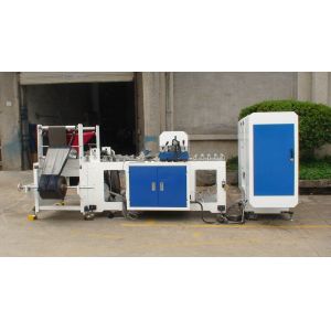 Auto Plastic Flat Bag Making Equipment With Heat Sealing Device