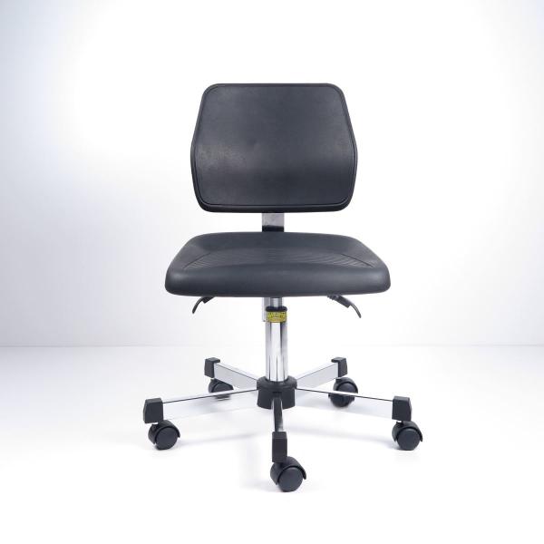 Buy ESD Cleanroom Laboratory Chairs And Stools Non slip Stripe Surface 3 Ways Function at wholesale prices