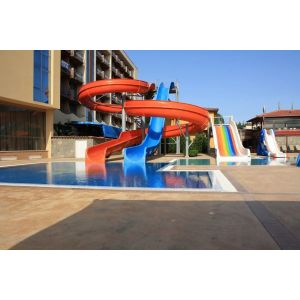 1 Person Fiberglass Water Slides 5 meters Height