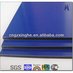 China Weather Resistant Aluminum Laminated Wooden Panel With Fireproof Class B1 on sale