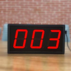 4 Inch 3 Digit LED Digital Tube Display Wireless Remote Digital Counter