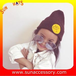 AK170191 Sun Accessory fashion cheap winter knitted baby beanie hats for kids