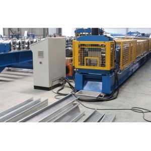 Hydraulic Punching 18stations C Purlin Roll Forming Machine PLC