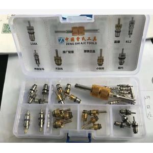 Auto AC Tool 134A shockproof oil Gauge with sheath