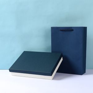 Custom Printed Cosmetic Gift Box with Logo - White Cardboard