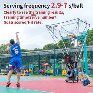 SS-K6829 Intelligent Basketball Training Facilities Shooting Passing Machine