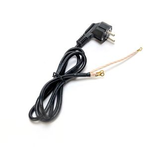 VDE/SNI/KC Plug Type 3 Round Pin Schuko Extension Cord for Stove and Oven Open