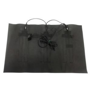 China Carbon Fiber Heating Pad 31x49cm Rechargeable Micro USB Plug For Seat Cushion on sale