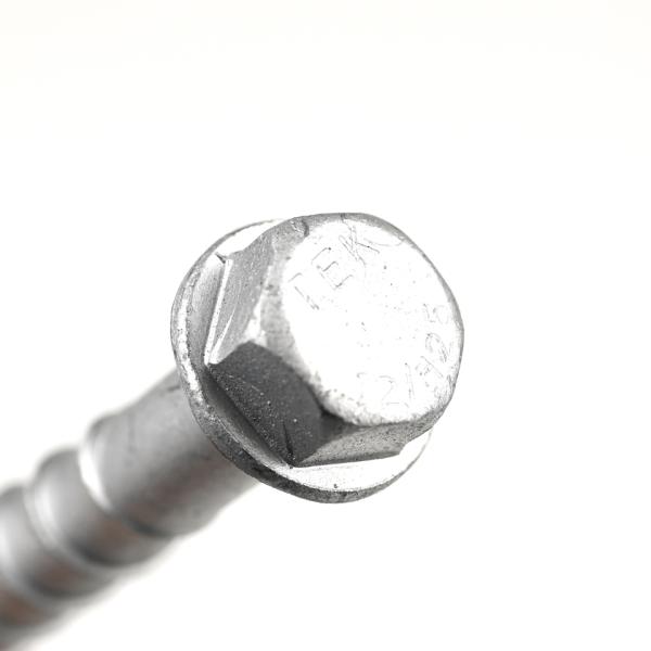 Flat Head Large Diameter Carbon Steel Hex Masonry Bolt M12 125mm Self Tapping Concrete Screw