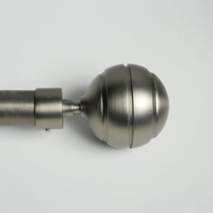 Single Bracket Stainless Steel 25mm 28mm Curtain Pole Ends