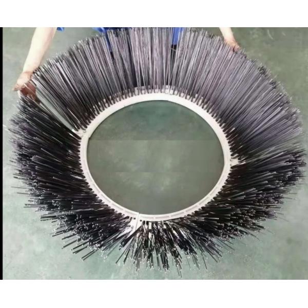 Used for Wayne 32 Holes 4 Segments Steel Side Brushes Gutter Broom