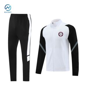 Football Training Tracksuit Jerseys with Lightweight Breathable Fabric and Team