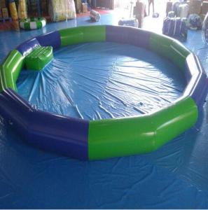 Quality High Strength PVC Swimming Pool , PVC Inflatable Lap Pool  4.5M*4.5m For Kids Swimming Pool Material for sale