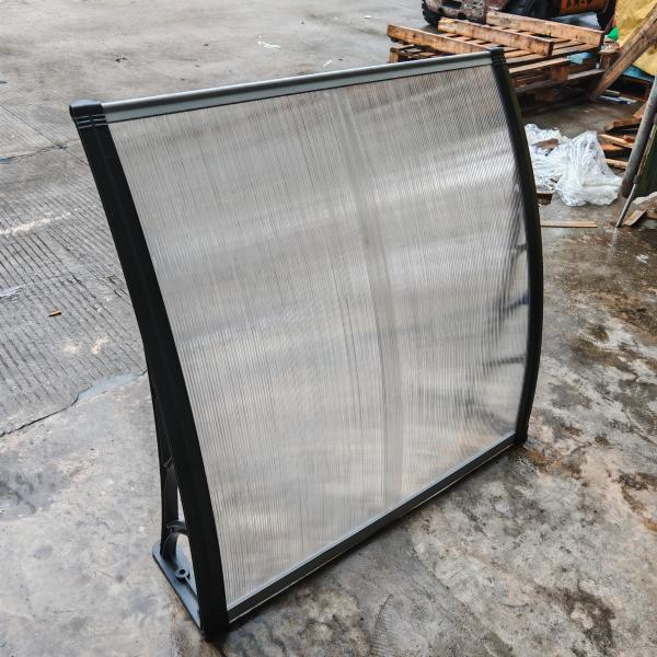 Buy Split Panel Polycarbonate Awning with DIY Plastic Frame at wholesale prices