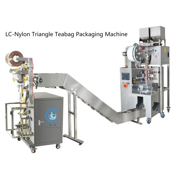 304SS Nylon Teabag Packaging Machine Black Tea Green Tea Packing Machine