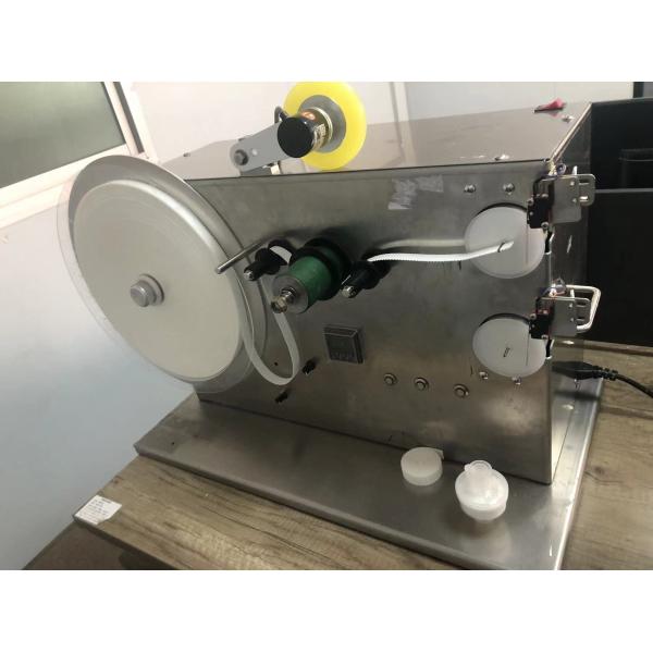 Buy Semi-Automatic HME Filter Tape Winding Machine with ±0.2mm Labeling Error Allowance and Cutting at wholesale prices