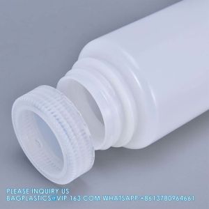Wholesale 5ml PP Durable Small Round Brown And White Plastic Bottle Food Grade