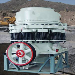 Spring Cone 435r/Min 4732mm Height Stone Crusher Machine