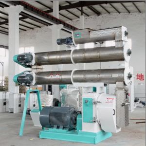 2-4 T/H Ring Die Feed Pellet Mill With Single Conditioner Animal Feed Pellet