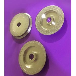 Rough Cubic Boron Nitride CBN Grinding Wheel Chamfering Electroplated