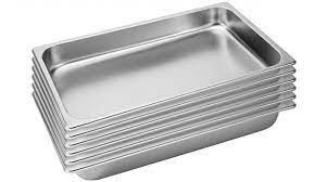 Customization 304 Stainless Steel Rectangular Square Oven Tray with Aluminum