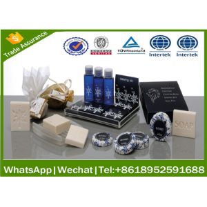 Quality ISO22716 3 star hotel amenities sets, guest amenities, hotel bathroom amenity ,hotel amenities supplier for sale