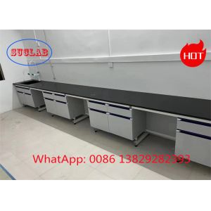 Fire resistant Chemistry Lab Workbench Design with C frame Assembly for Enhanced