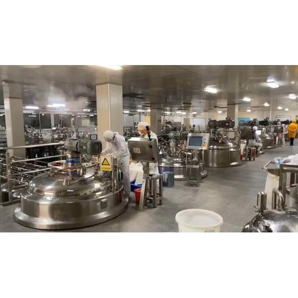 Buy Liquid Soap Cosmetic Mixing Tank Homogenizer And Vacuum at wholesale prices