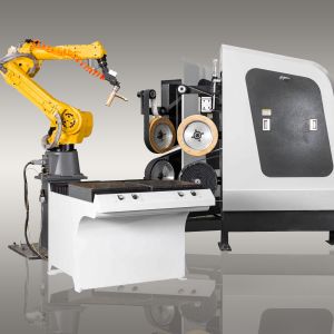 Quality CNC Stainless Steel Polishing Machine / Robot Milling Machine for Shower Tap Mixer for sale
