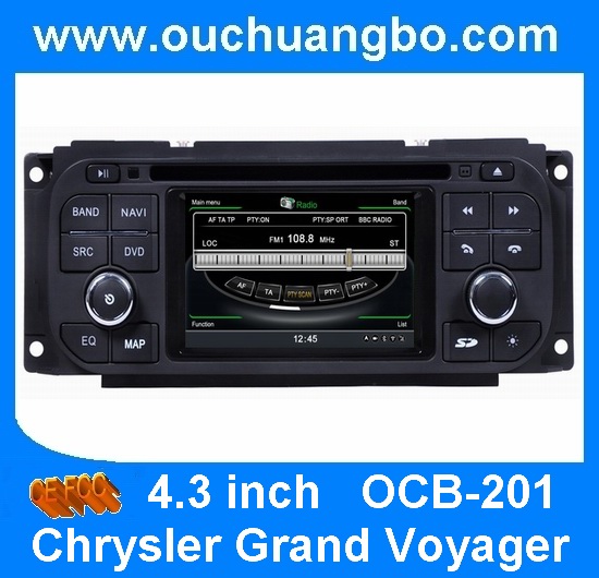 Ouchuangbo DVD Multimedia GPS Navi S100 platform Jeep Liberty Caravan Concorde Durango