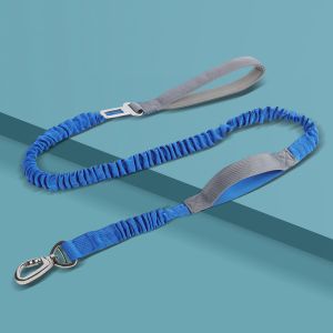 Pet Multifunctional Contrasting Color Leashes Imitation Nylon Hollow Webbing