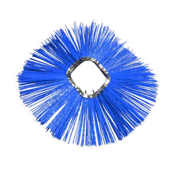 Buy Custom Poly Bristle Wafer Ring Sweeper Broom Brushes at wholesale prices