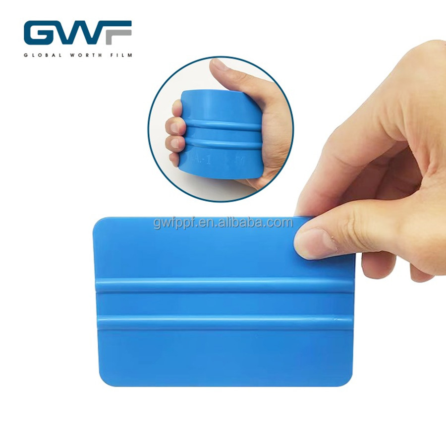 4'' PP Plastic Car Window Tint Squeegee Kit Tools For Vinyl Wrapping