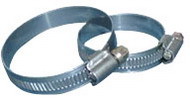 Double Bolt Clamp , Din2817 Safety Clamp Steel Extrusion Technology