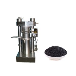 China 4kg / Batch Sunflower Hydraulic Industrial Oil Press Machine Food Grade on sale